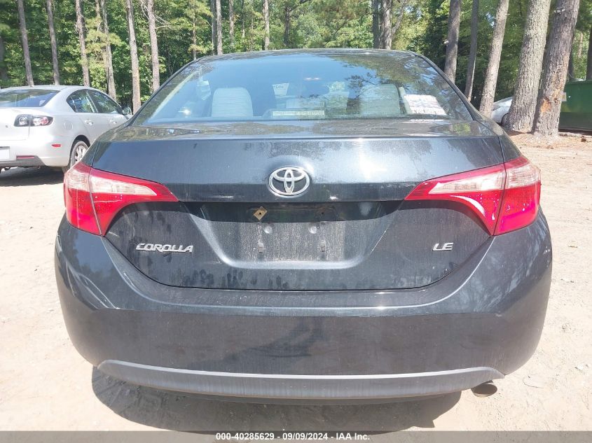 2018 Toyota Corolla Le VIN: 2T1BURHE4JC055768 Lot: 40285629