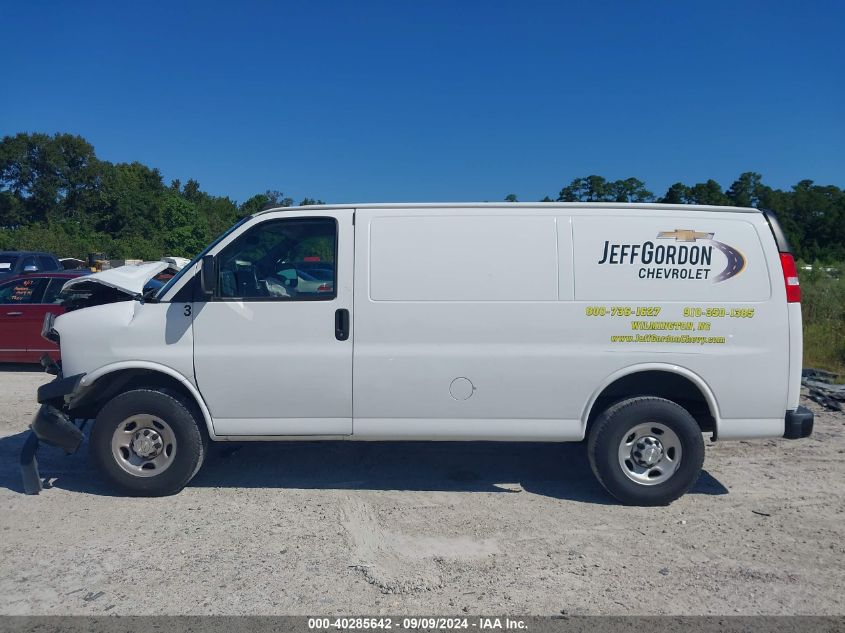 2021 Chevrolet Express Cargo Rwd 2500 Regular Wheelbase Wt VIN: 1GCWGAFP9M1183754 Lot: 40285642