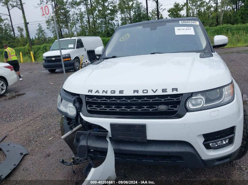 2016 Land Rover Range Rover Sport Hse VIN: SALWR2KF3GA105643 Lot: 40285661