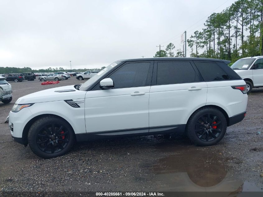 2016 Land Rover Range Rover Sport Hse VIN: SALWR2KF3GA105643 Lot: 40285661