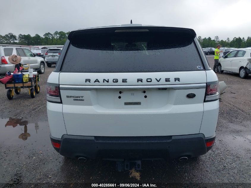 2016 Land Rover Range Rover Sport Hse VIN: SALWR2KF3GA105643 Lot: 40285661