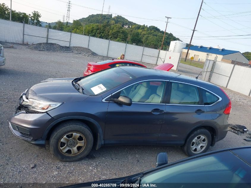 2015 Honda Cr-V Lx VIN: 5J6RM4H34FL063203 Lot: 40285709