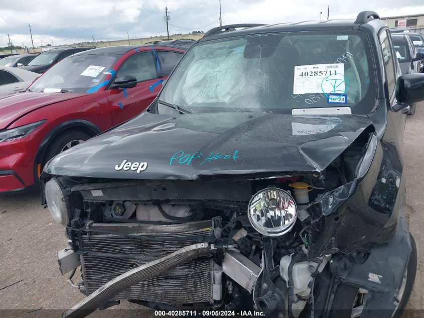 2019 Jeep Renegade Latitude Fwd VIN: ZACNJABBXKPK09876 Lot: 40285711