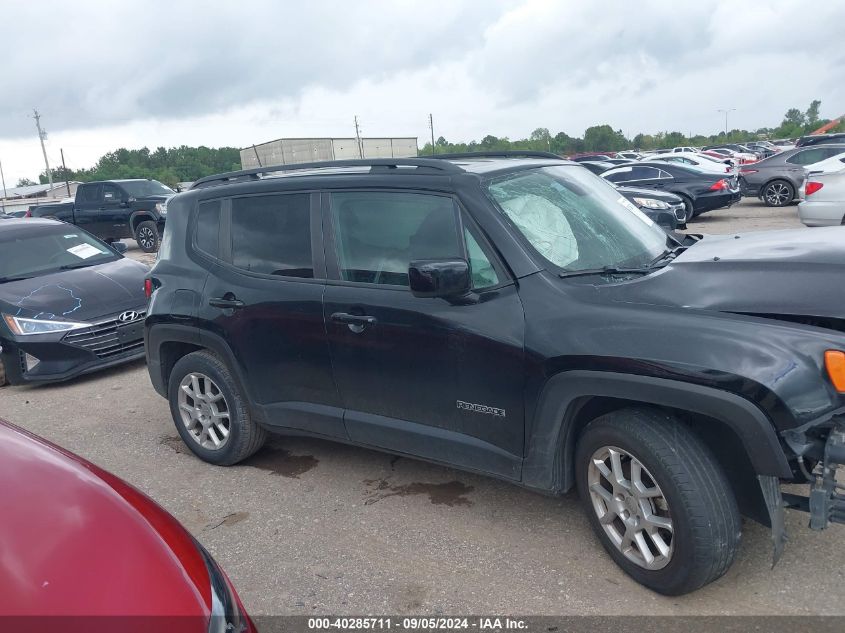 2019 Jeep Renegade Latitude Fwd VIN: ZACNJABBXKPK09876 Lot: 40285711