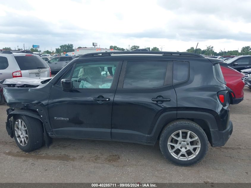 2019 Jeep Renegade Latitude Fwd VIN: ZACNJABBXKPK09876 Lot: 40285711