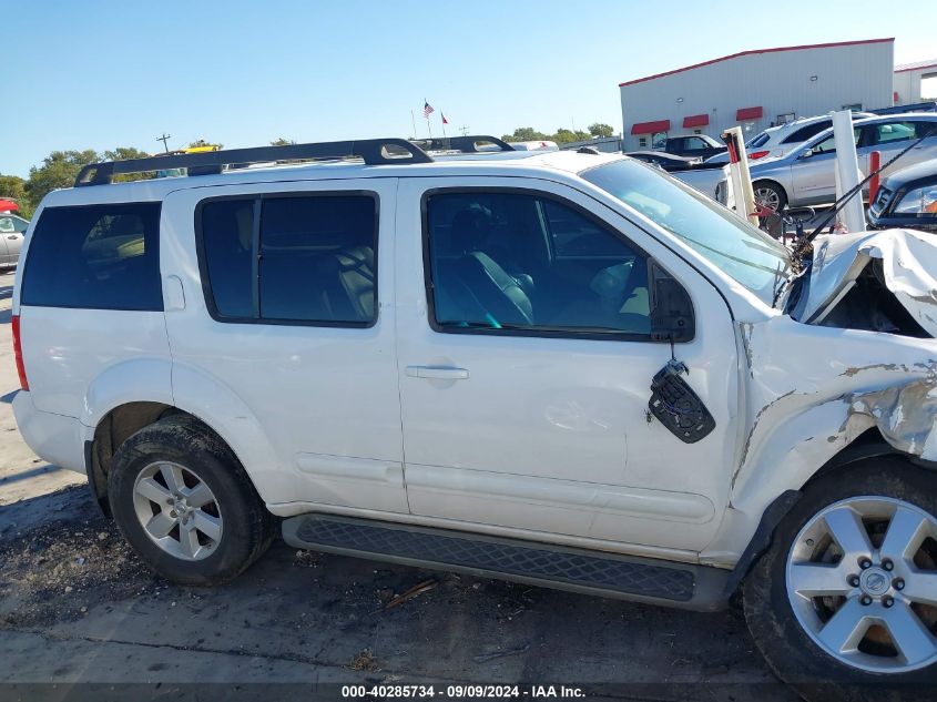 5N1AR18U28C610723 2008 Nissan Pathfinder Se