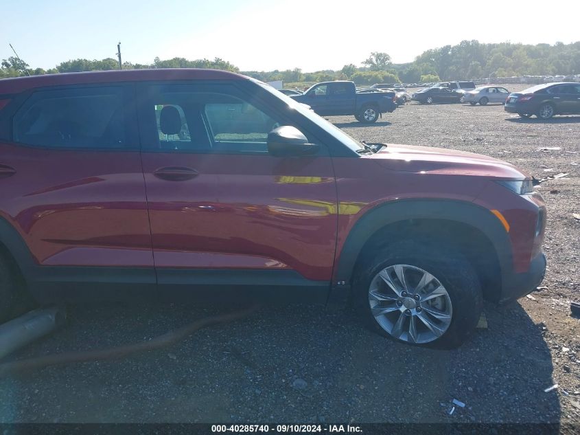 2021 Chevrolet Trailblazer Fwd Ls VIN: KL79MMS23MB136213 Lot: 40285740