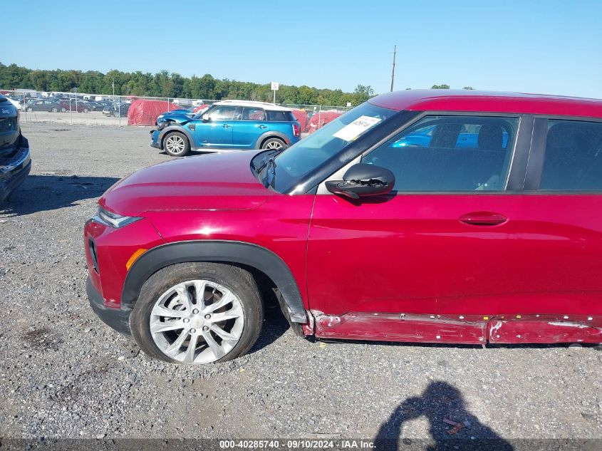 2021 Chevrolet Trailblazer Fwd Ls VIN: KL79MMS23MB136213 Lot: 40285740