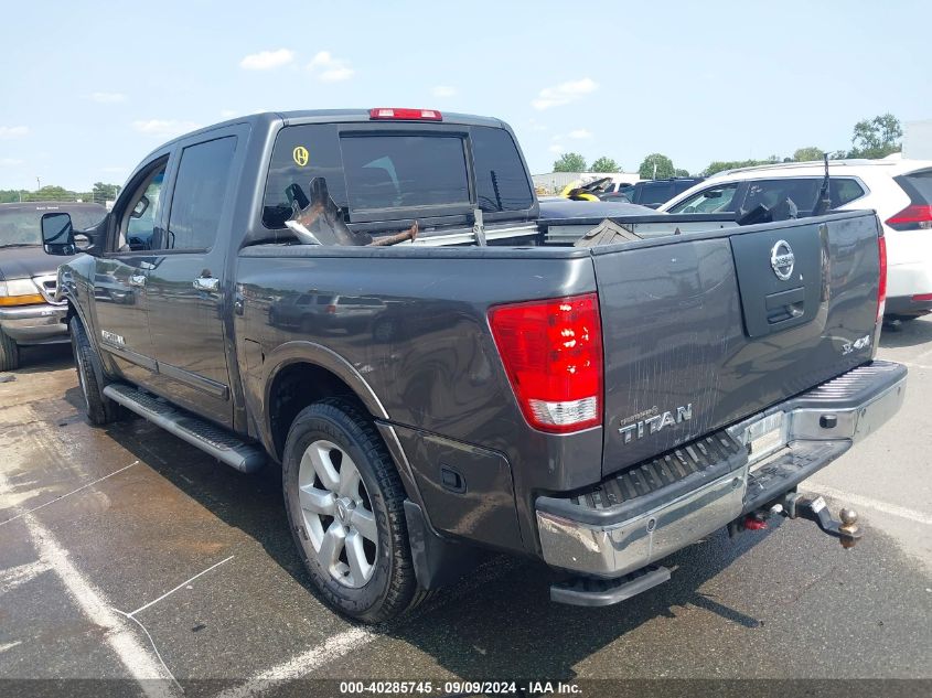 2012 Nissan Titan Sl VIN: 1N6AA0EC9CN315971 Lot: 40285745