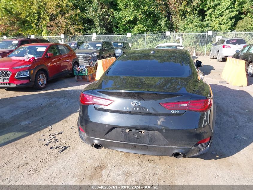 2017 Infiniti Q60 Premium VIN: JN1CV7EL4HM320181 Lot: 40285761