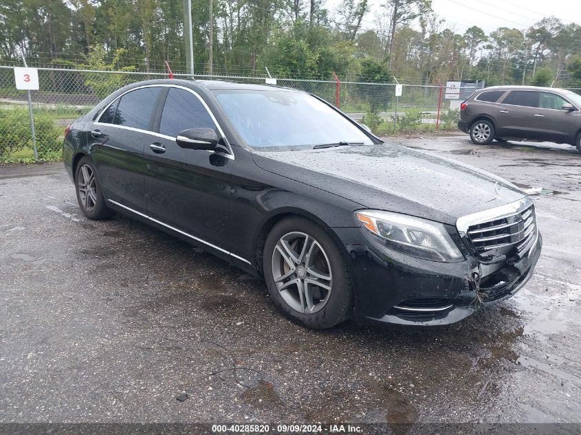 WDDUG8FB8GA206052 2016 MERCEDES-BENZ S CLASS - Image 1