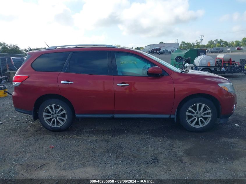 2015 Nissan Pathfinder S/Sv/Sl/Platinum VIN: 5N1AR2MM2FC690615 Lot: 40285858