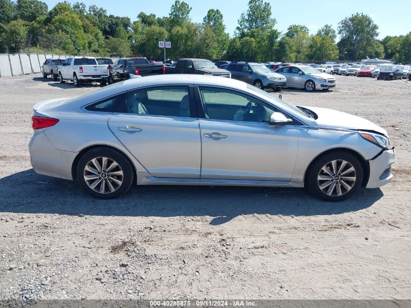 2015 Hyundai Sonata Sport VIN: 5NPE34AF6FH058083 Lot: 40285875