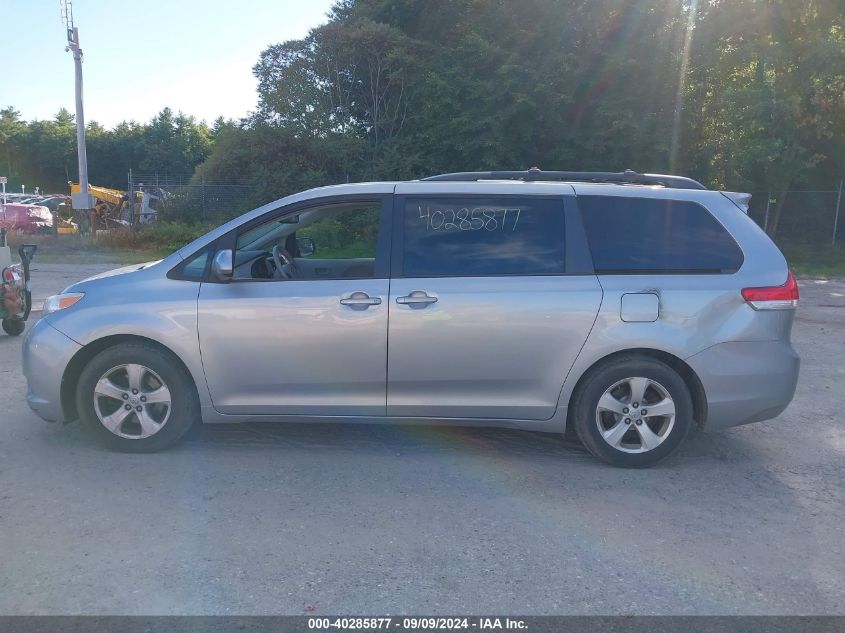 2014 Toyota Sienna Le V6 8 Passenger VIN: 5TDKK3DC3ES428027 Lot: 40285877