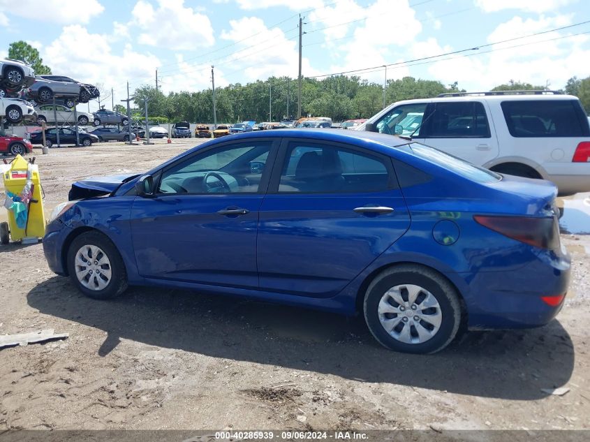 2016 Hyundai Accent Se VIN: KMHCT4AE0GU994315 Lot: 40285939