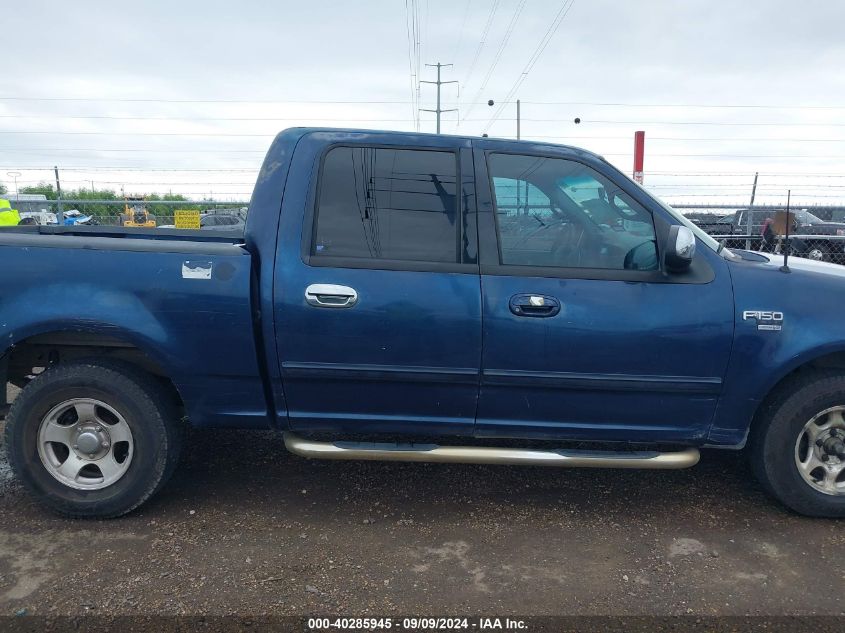 2002 Ford F-150 Lariat/Xlt VIN: 1FTRW07L92KB73335 Lot: 40285945