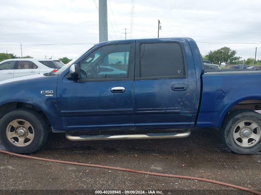 2002 Ford F-150 Lariat/Xlt VIN: 1FTRW07L92KB73335 Lot: 40285945