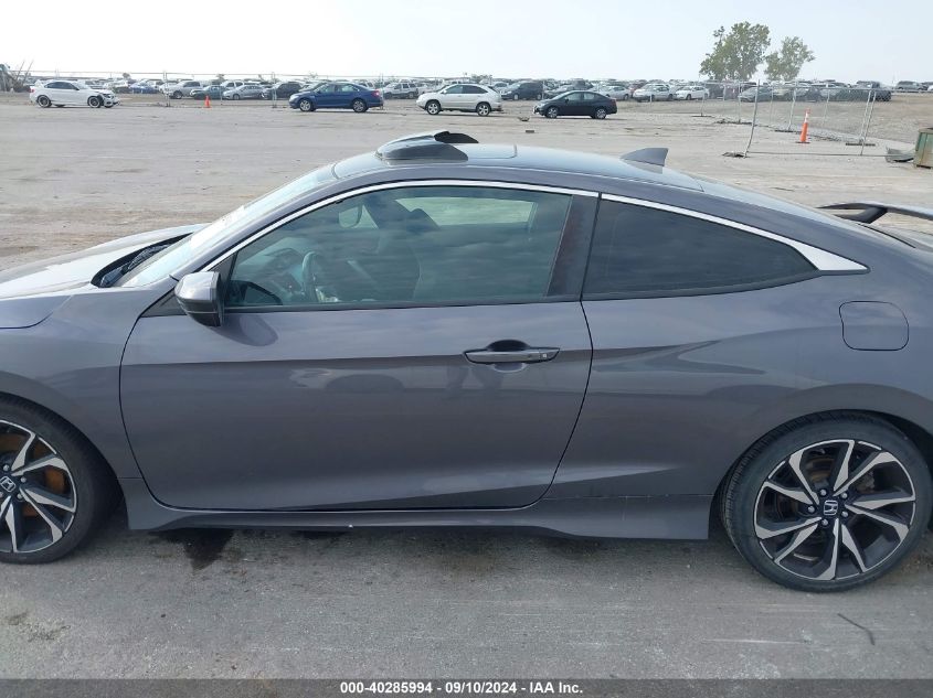 2018 Honda Civic Si VIN: 2HGFC3A55JH752160 Lot: 40285994