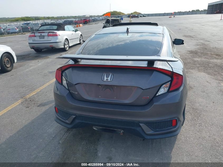 2018 Honda Civic Si VIN: 2HGFC3A55JH752160 Lot: 40285994