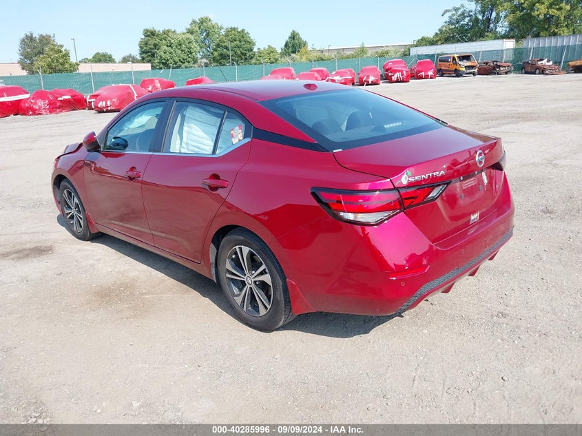 2023 NISSAN SENTRA VIN: 3N1AB8CV1PY267011