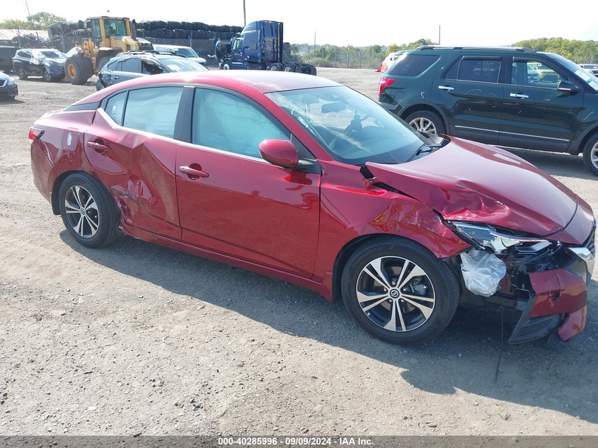 2023 NISSAN SENTRA VIN: 3N1AB8CV1PY267011