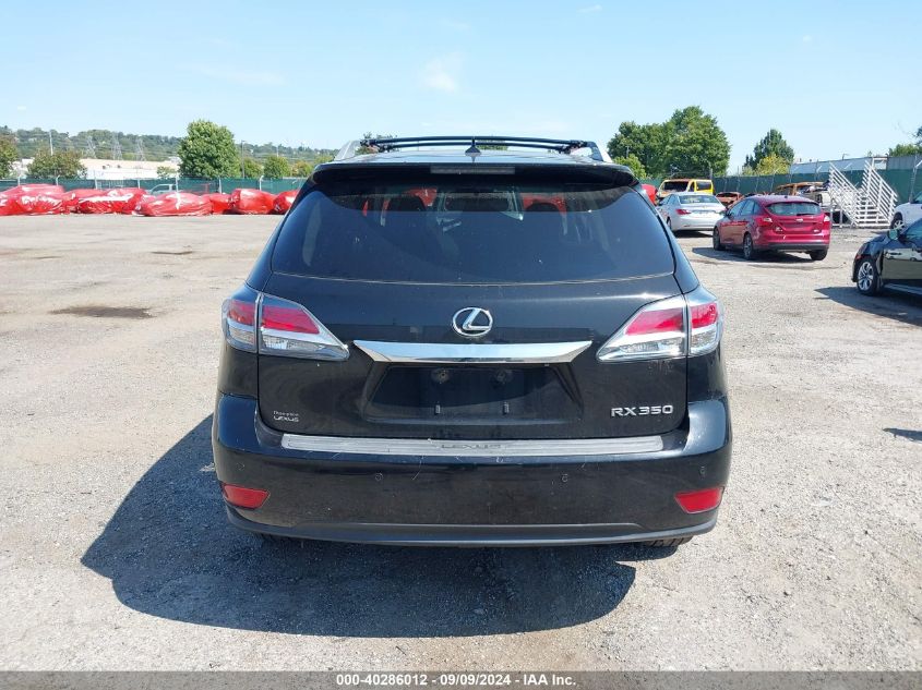 2013 Lexus Rx 350 VIN: 2T2BK1BAXDC217710 Lot: 40286012