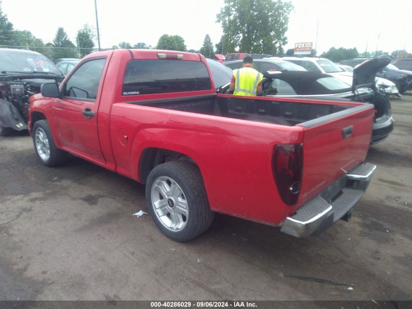 2006 Chevrolet Colorado Work Truck VIN: 1GCCS148368331579 Lot: 40286029