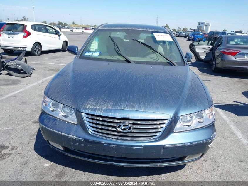 2009 Hyundai Azera Gls VIN: KMHFC46DX9A357854 Lot: 40286077