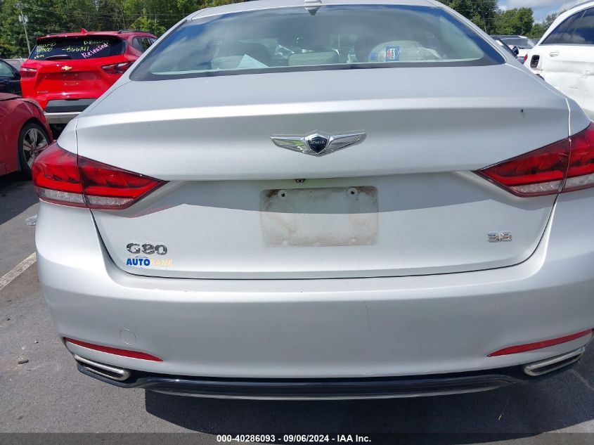 2019 Genesis G80 3.8 VIN: KMHGN4JE7KU286521 Lot: 40286093