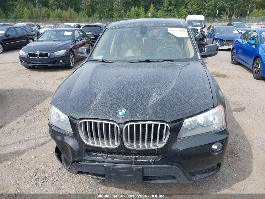 2013 BMW X3 xDrive28I VIN: 5UXWX9C56D0A19175 Lot: 40286094