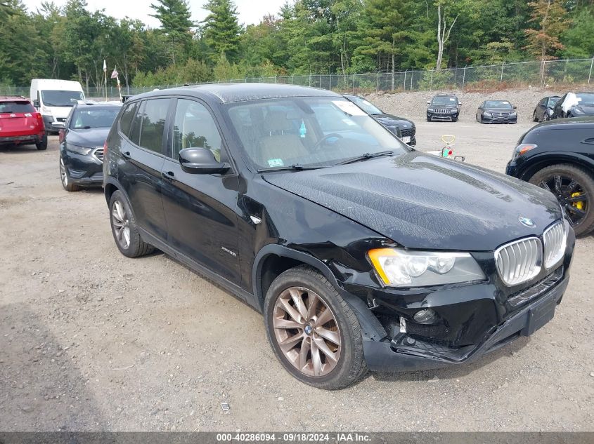 2013 BMW X3 xDrive28I VIN: 5UXWX9C56D0A19175 Lot: 40286094