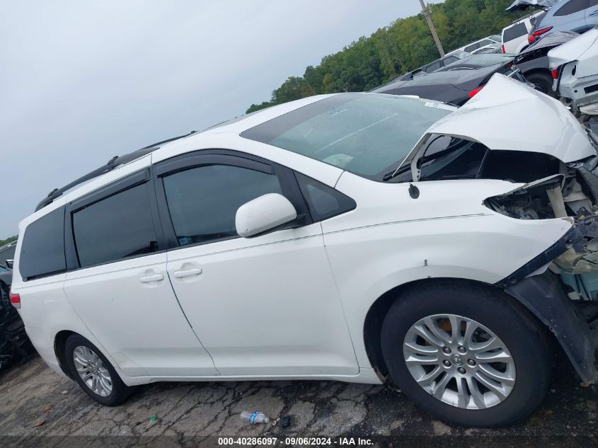 5TDYK3DC4CS191457 2012 Toyota Sienna Xle V6 8 Passenger