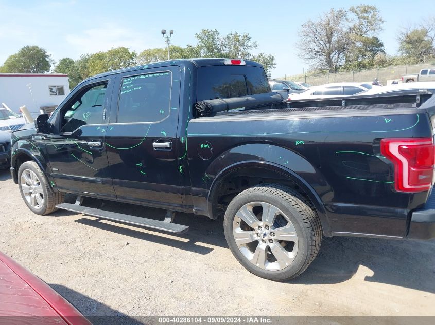 2017 Ford F-150 Limited VIN: 1FTEW1EG6HFC20445 Lot: 40286104