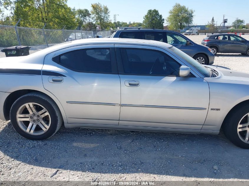 2006 Dodge Charger Rt VIN: 2B3KA53H86H323626 Lot: 40286119