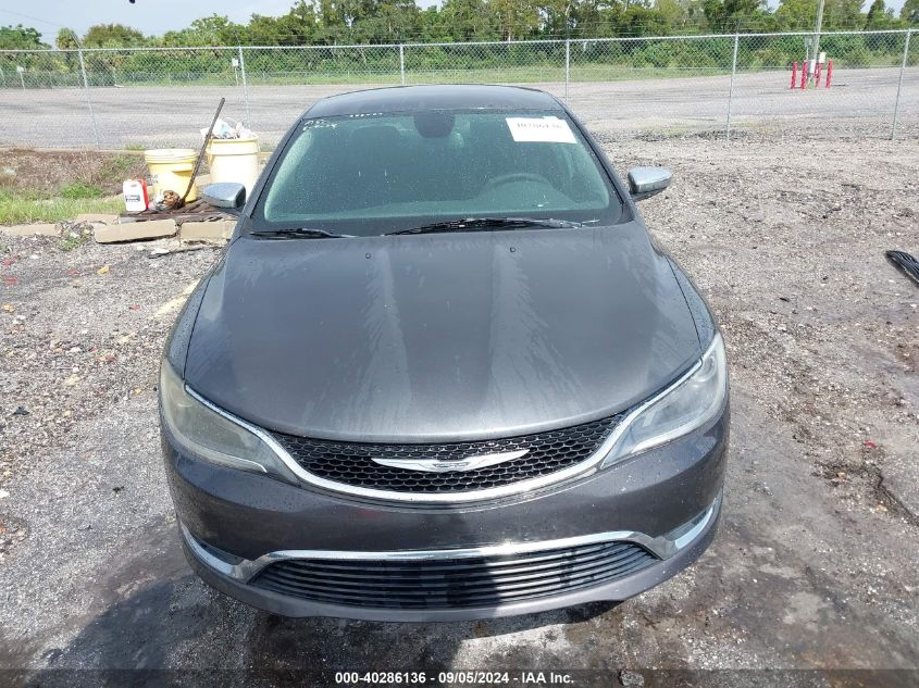 2016 Chrysler 200 Limited VIN: 1C3CCCAB0GN181138 Lot: 40286136