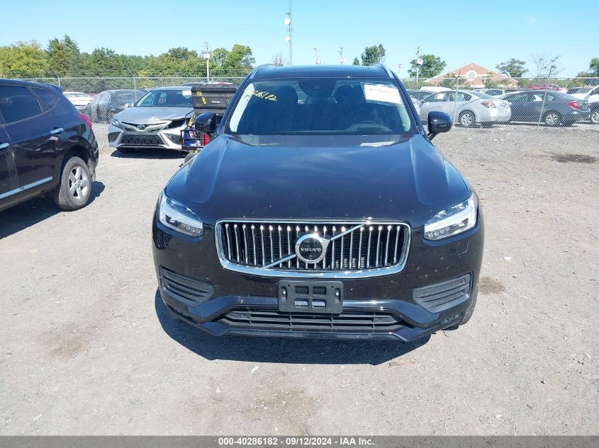 2020 Volvo Xc90 T6 Momentum 7 Passenger VIN: YV4A22PK9L1604241 Lot: 40286182