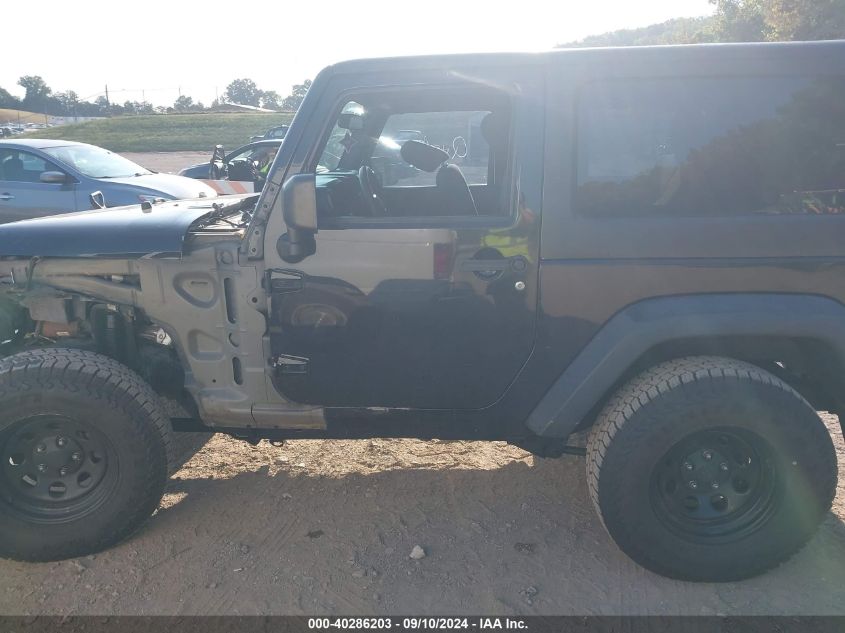 2015 Jeep Wrangler Sport VIN: 1C4AJWAG8FL722744 Lot: 40286203