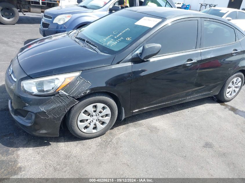 2016 Hyundai Accent Se VIN: KMHCT4AEXGU110932 Lot: 40286215