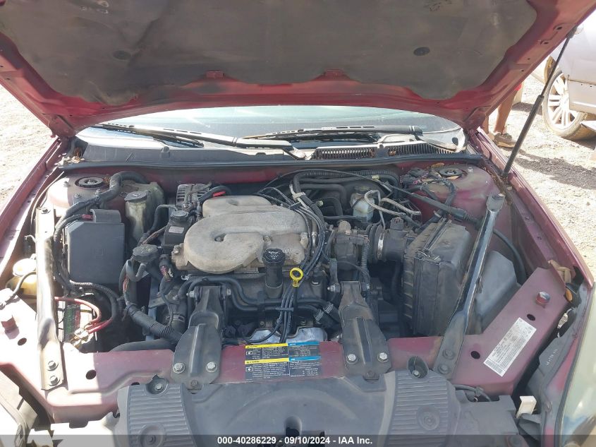 2006 Chevrolet Impala Lt VIN: 2G1WC581269404761 Lot: 40286229