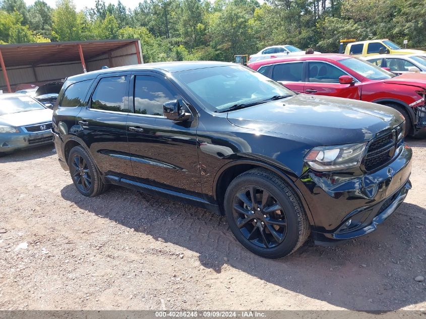 2017 Dodge Durango R/T Rwd VIN: 1C4SDHCT2HC816834 Lot: 40286245