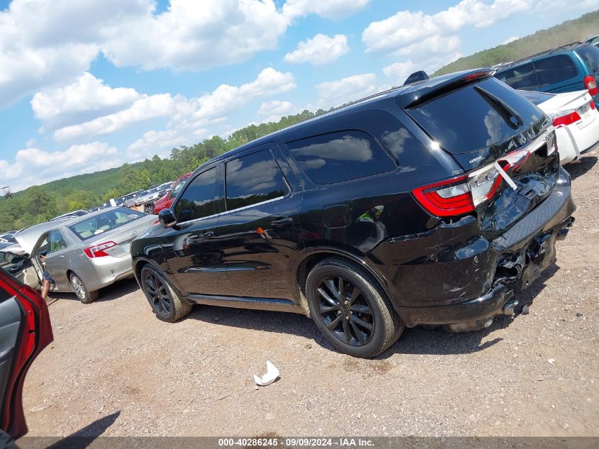 2017 Dodge Durango R/T Rwd VIN: 1C4SDHCT2HC816834 Lot: 40286245