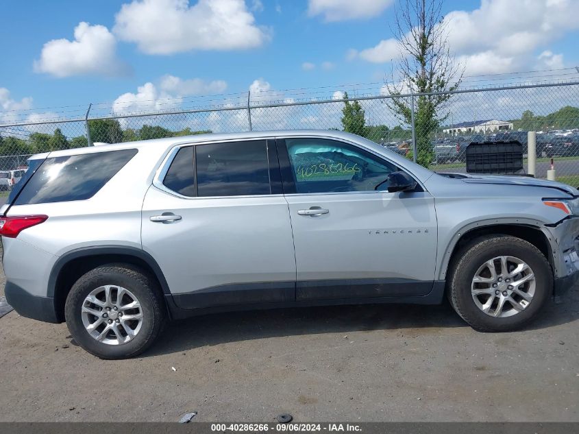 2019 Chevrolet Traverse Ls VIN: 1GNEVFKW4KJ171186 Lot: 40286266