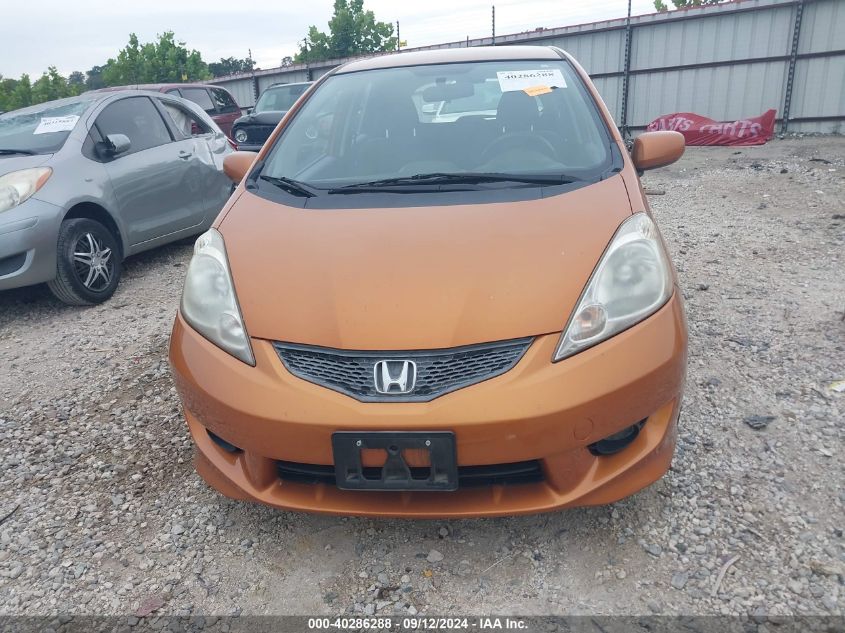 2010 Honda Fit Sport VIN: JHMGE8H46AS007836 Lot: 40286288