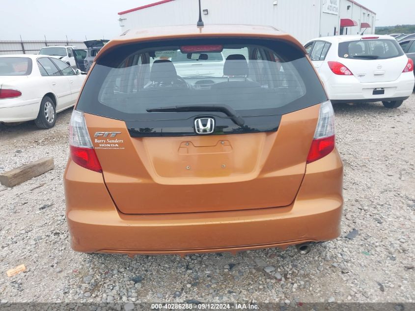 2010 Honda Fit Sport VIN: JHMGE8H46AS007836 Lot: 40286288