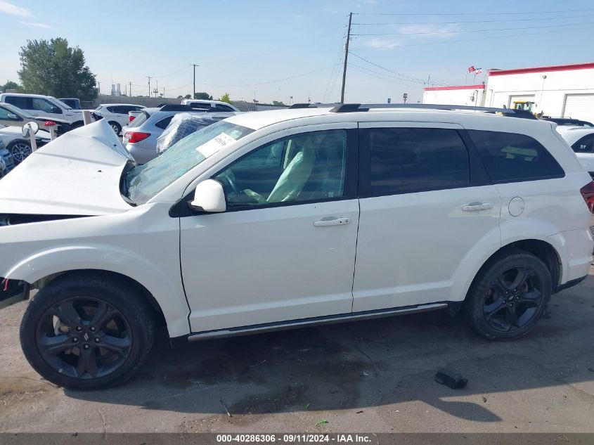 2018 Dodge Journey Crossroad Awd VIN: 3C4PDDGG7JT430349 Lot: 40286306