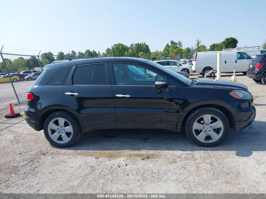 2009 Acura Rdx VIN: 5J8TB18219A005705 Lot: 40286326