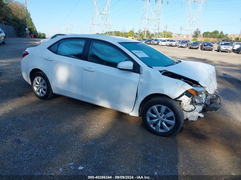 2T1BURHE1GC695736 2016 TOYOTA COROLLA - Image 1