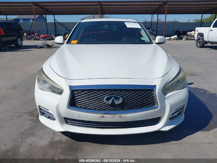 2014 Infiniti Q50 Premium VIN: JN1BV7AP2EM678489 Lot: 40286363