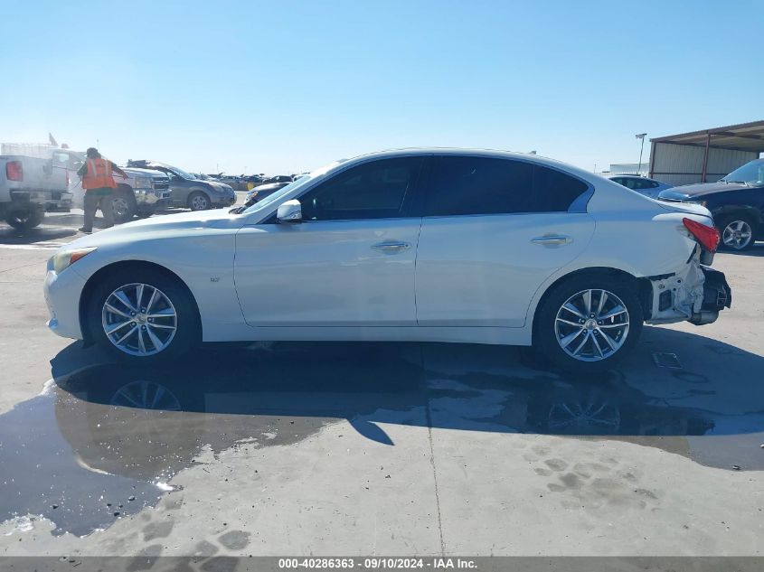 2014 Infiniti Q50 Premium VIN: JN1BV7AP2EM678489 Lot: 40286363