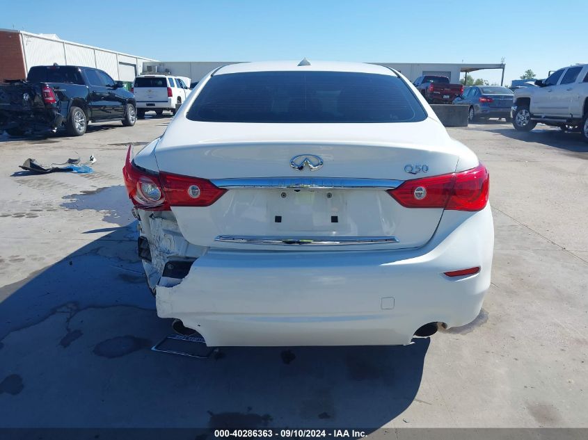 2014 Infiniti Q50 Premium VIN: JN1BV7AP2EM678489 Lot: 40286363